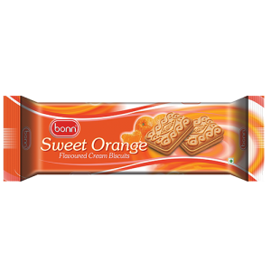 Orange flavor cookies